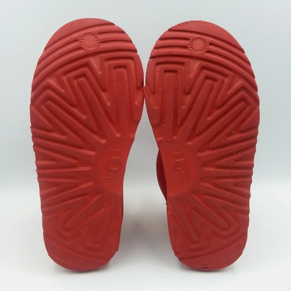 Ugg Neumel II Fluff Chukka Boots Big Kids Young Sz3 Suede Samba Red Chukka Boots